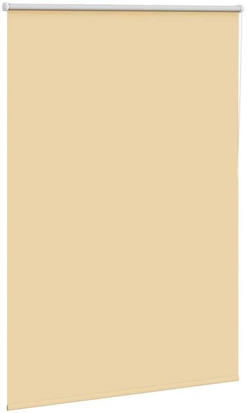 vidaXL Verdunkelungsrollo Beige 100x130cm Stoffbreite 95,7cm Polyester 4010712 Bild 3