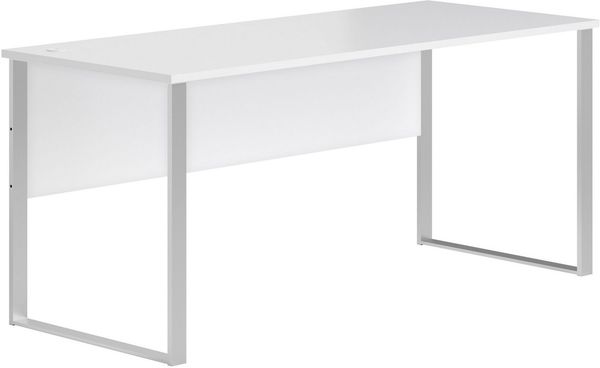 Stella Trading Amanda Schreibtisch in Weiß - Moderner Bürotisch Computertisch für Ihr Home-Office - 170 x 77 x 73 cm (B/H/T) Bild 3