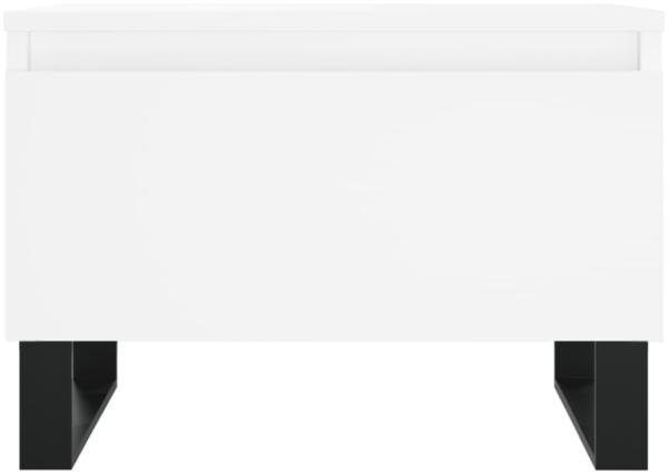 vidaXL Couchtische 2 Stk. Weiß 50x46x35 cm Holzwerkstoff 830877 Bild 10
