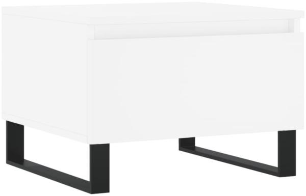 vidaXL Couchtische 2 Stk. Weiß 50x46x35 cm Holzwerkstoff 830877 Bild 7