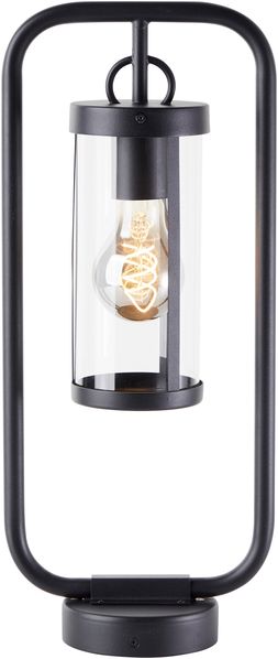 Brilliant AG Leuchten 44292-06 Sidney Außensockelleuchte 48cm schwarz transparent IP44