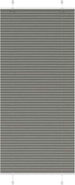 vidaXL Plissee Anthrazit 100x200 cm Stoffbreite 99,4 cm Polyester 4015109