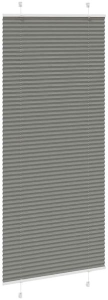 vidaXL Plissee Anthrazit 100x200 cm Stoffbreite 99,4 cm Polyester 4015109 Bild 3