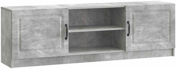 vidaXL TV-Schränk Betongrau 150 x 31 x 47 cm Holzwerkstoff 895838