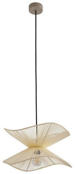 Lindby Hängeleuchten Valdorin, Creme IP44, 1x15 W LED