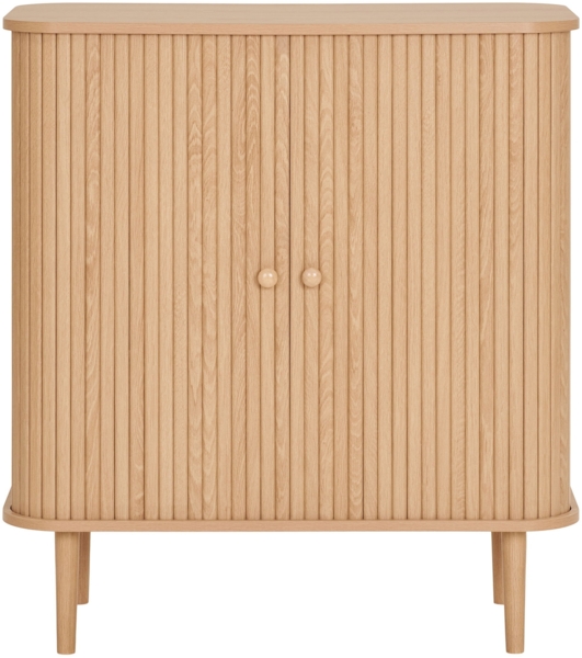 Sideboard, 2 Türen, natur, 80 x 40 x 87 cm