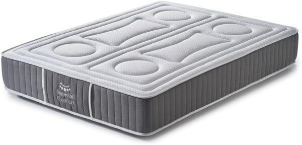 Imperial Confort ViscoBayscent Matratze Visco Graphen-Schaumstoff mit Bayscent® Neutralizer-Behandlung, atmungsaktiv und doppelseitig (Winter/Sommer), Dicke 30 cm, 150 x 200 cm