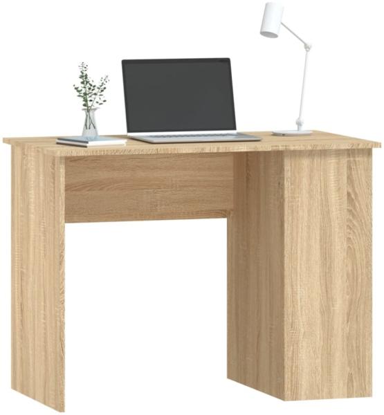 vidaXL Schreibtisch Sonoma-Eiche 100x55x75 cm Holzwerkstoff