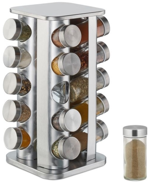 Gewürzkarussell mit 20 Gläsern 10032728