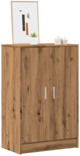 vidaXL Schuhschrank Artisan-Eiche 60x35x92 cm Holzwerkstoff 856699