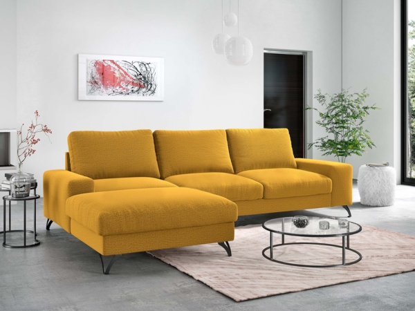 Ecksofa Oddo (Farbe: Verita 53, Seite: Links - L1F+L2F+R4)