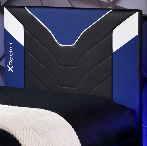 X Rocker Multimediabett Cerberus Twist TV Gaming Bett – Jugendbett mit TV-Halterung Bild 3