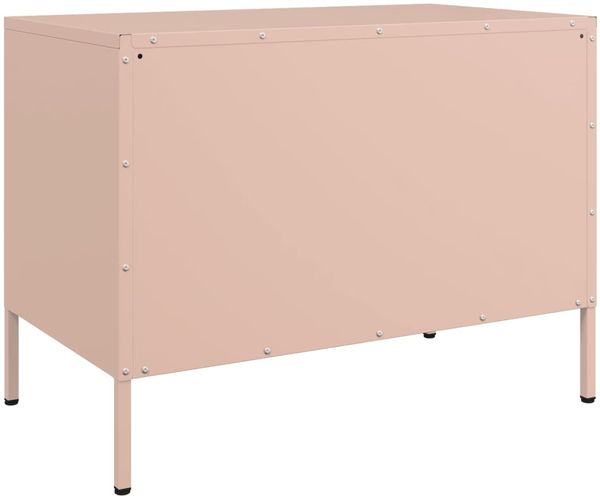 vidaXL TV-Schrank Rosa 68x39x50,5 cm Stahl 842996 Bild 8