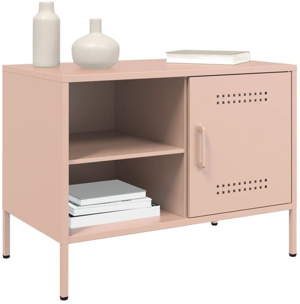 vidaXL TV-Schrank Rosa 68x39x50,5 cm Stahl 842996 Bild 4
