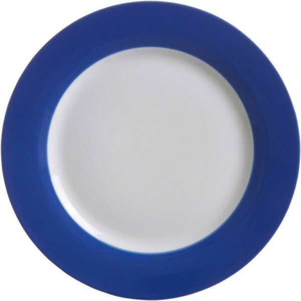 Ritzenhoff & Breker Doppio Desserteller, Servierteller, Servierplatte, Geschirr, Porzellan, Indigoblau, Ø 20 cm, 63844 Bild 2