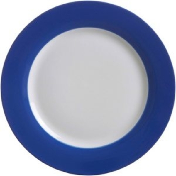 Ritzenhoff & Breker Doppio Desserteller, Servierteller, Servierplatte, Geschirr, Porzellan, Indigoblau, Ø 20 cm, 63844 Bild 4