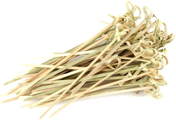 FACKELMANN 56646 Bambus-Sticks 15 cm mit Knoten / 50 Stk. / Fingerfood-Sticks / Bambusspieße