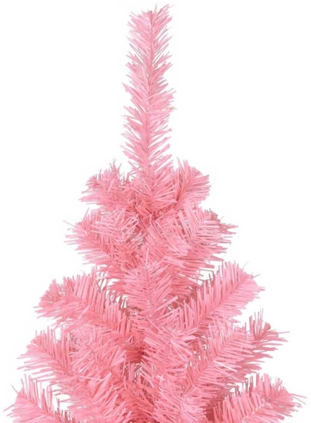 vidaXL Weihnachtsbaum mit 300 LEDs mit Ständer Rosa 180 cm PVC 3396429 Bild 10