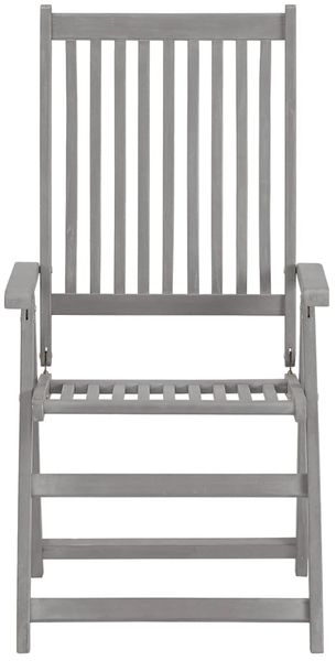 vidaXL Hochlehner Verstellbar 4 Stk. mit Auflagen Massivholz Akazie 3065386 Bild 4