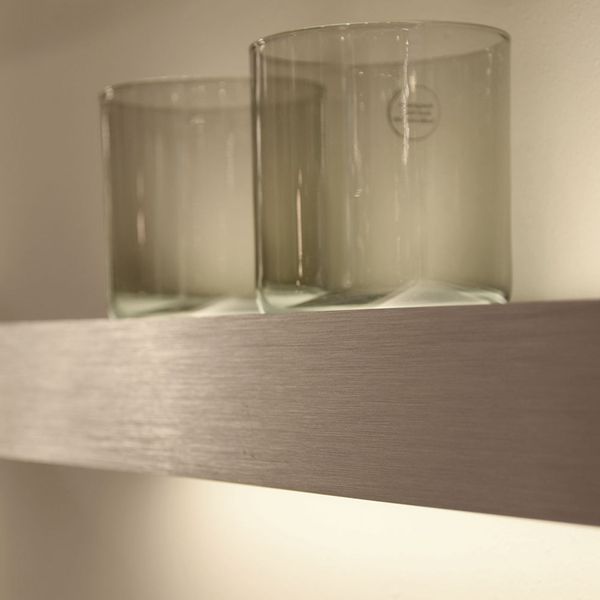 s.luce Cusa LED-Lichtboard Wandleuchte Up & Down Aluminium 100cm