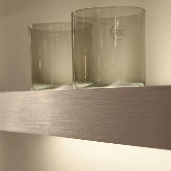 s.luce Cusa LED-Lichtboard Wandleuchte Up & Down Aluminium 100cm
