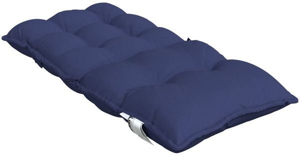 vidaXL Niedriglehner-Auflagen 4 Stk. Marineblau Oxford-Gewebe 377738 Bild 6