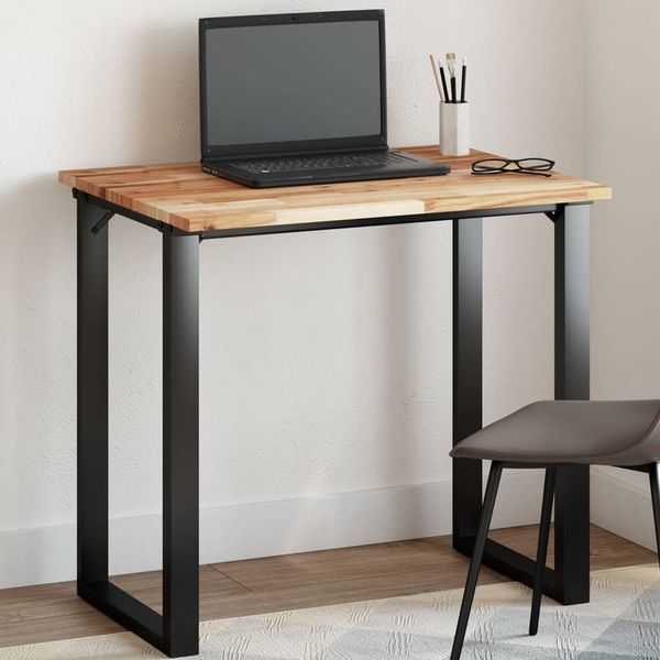 vidaXL Tischplatte Rechteckig 100x60x2 cm Massivholz Akazie 4008825