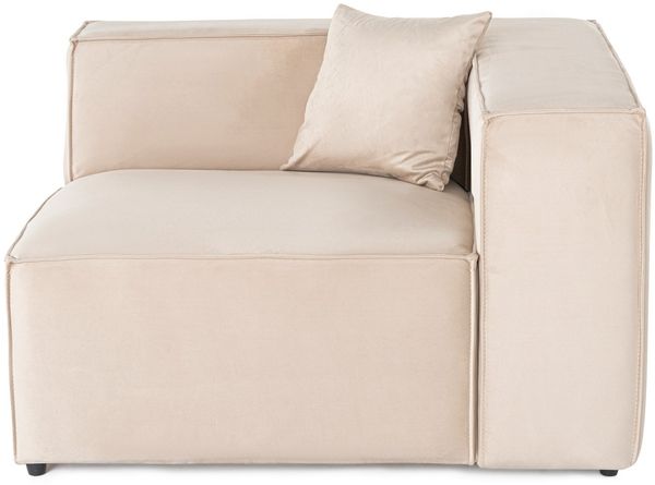 1-Sitzer-Sofa, 'Lora', 65 x 108 x 110, Creme