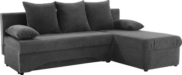 Jockenhöfer Gruppe Ecksofa L-Form, B: 191 cm, mit Bettfunktion & Bettkasten
