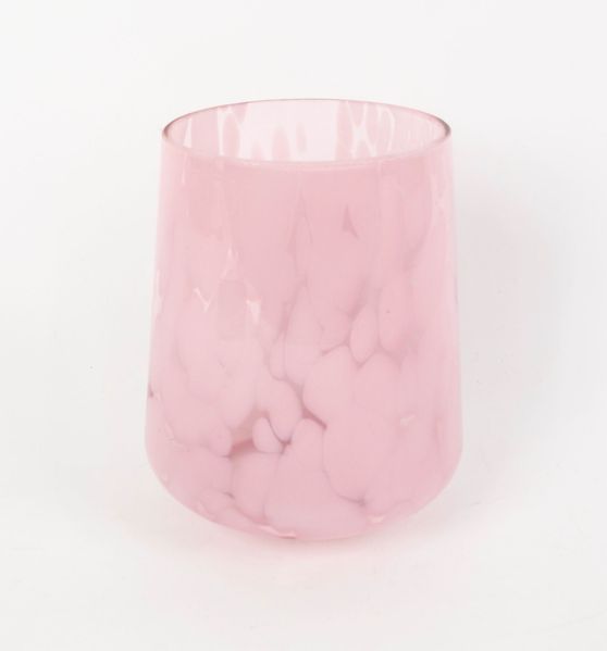 TrendLine Windlicht Glas Ø13 x 16 cm rosa