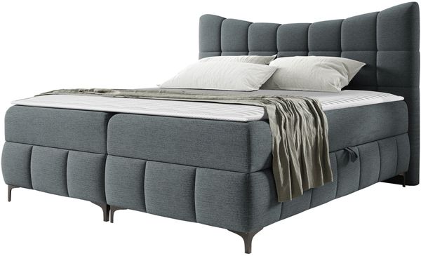 Boxspringbett Niwno (Farbe: Freya 210.23, Größe: 160 x 200) Bild 2