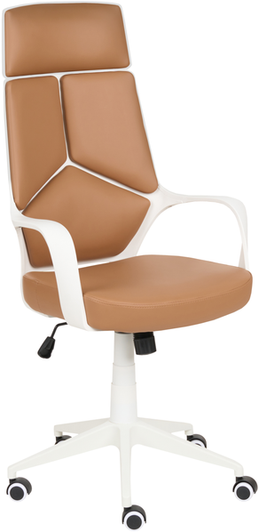 Bürostuhl DELIGHT Kunstleder Sandbeige
