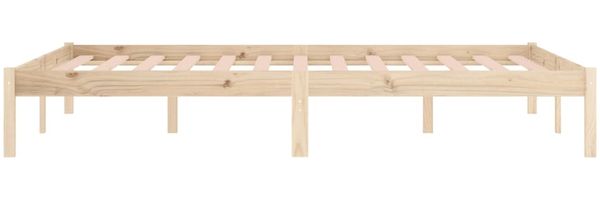 vidaXL Massivholzbett ohne Matratze 193x203 cm Kiefer 822460 Bild 6