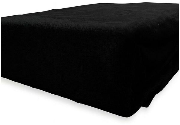 Leonado Vicenti Spannbettlaken Winter Teddy Plüsch Cashmere Touch Gummizug Spannbetttuch, Nicky, Gummizug: rundum, (1 Stück), flauschig warm kuschelig extra weich, Einfarbig