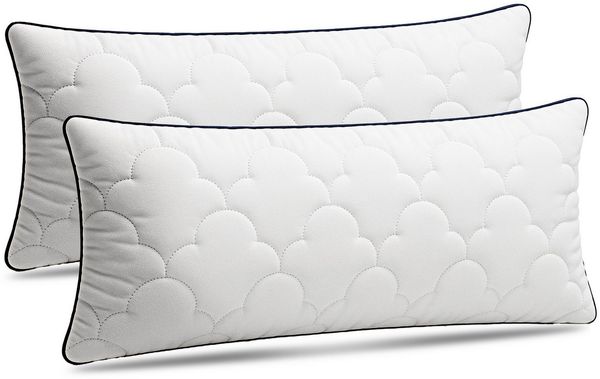 Gentle North Microfaserkissen Hochwertige Kopfkissen in Hotelqualität - verschiedene Größen, Füllung: 100% Polyester, Seitschläfer, Rückenschläfer, Seitenschläfer, Bauchschläfer, 1- oder 2-tlg, Reißverschluss für Füllung, waschbar, Made in EU, allergik...