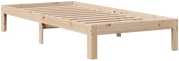 vidaXL Massivholzbett mit Schubladen 75x190 cm Kiefer 3301932 Bild 4