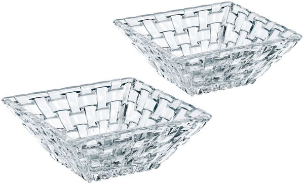 NACHTMANN 89694 BOSSA NOVA Schale quadratisch 12 cm 2er Set