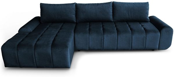 Beautysofa Ecksofa COSTA mit Schlaffunktion & Bettkasten, modernes Design
