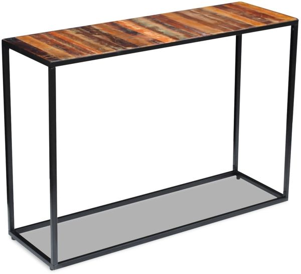 vidaXL Konsolentisch Altholz 110x35x76 cm 243337 Bild 4