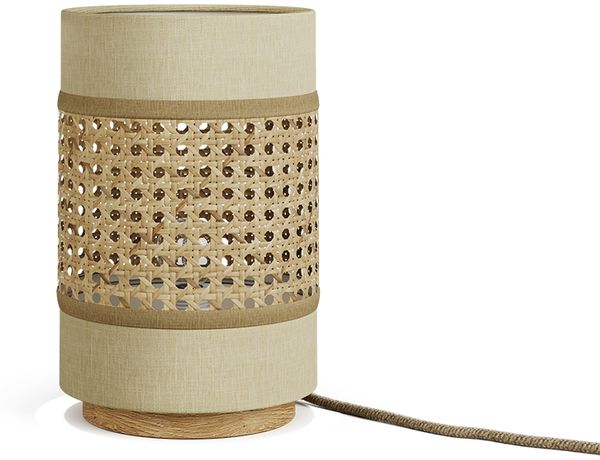 Tischlampe Morten Creme 17.5 x 26.5 cm Vicco