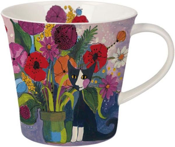 Goebel Tasse Rosina Wachtmeister - Febbre da primavera, Fine China-Porzellan, Füllmenge 0,35l