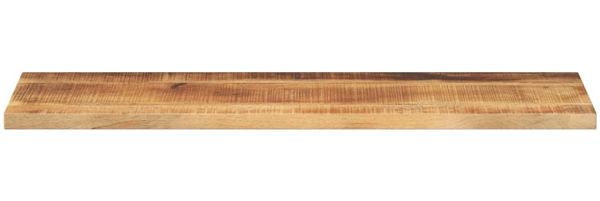Tischplatte, Rechteckig Raues Massivholz Mango, 100 x 20 x 2,5 cm Bild 3