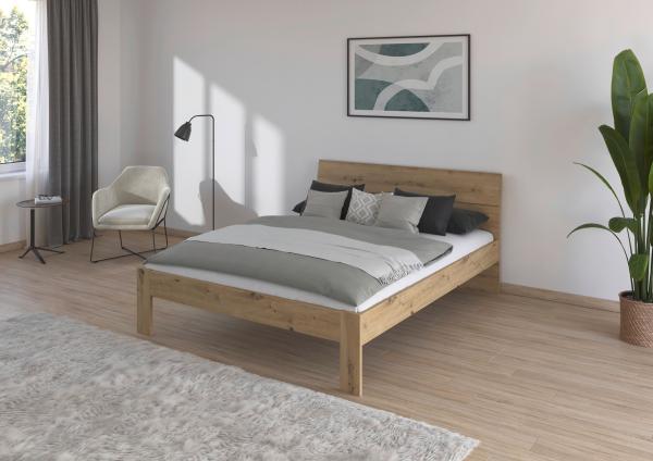 rauch Bett FLEXX, Eiche Artisan, 165 x 90 x 209 cm