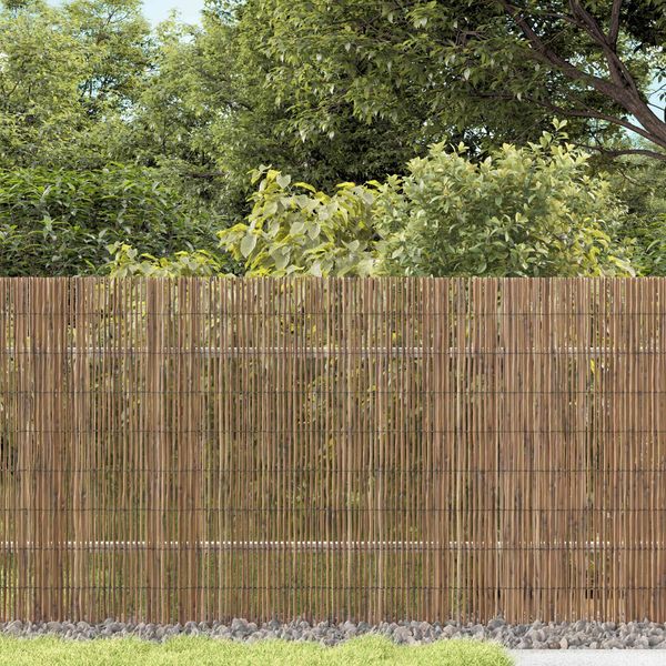 vidaXL Gartenzaun Natur 42031243