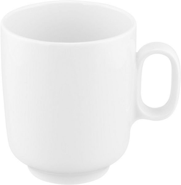 Seltmann Weiden Becher Sento Home, 1-tlg, Porzellan, Kaffeetasse mit Henkel, 430 ml