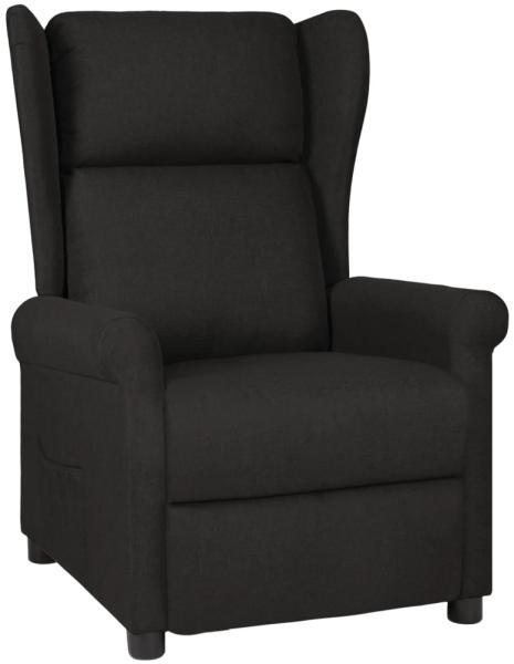 vidaXL Relaxsessel Schwarz Stoff 340951