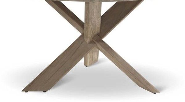 Hartman Provence Crossleg Gestell grey teak