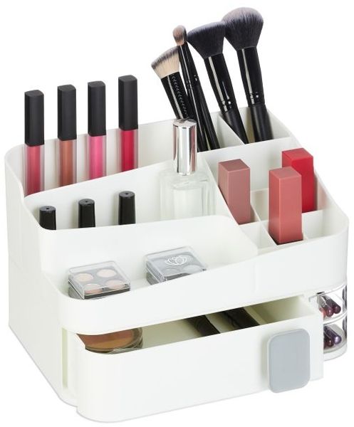 Relaxdays Make Up Organizer mit Schublade