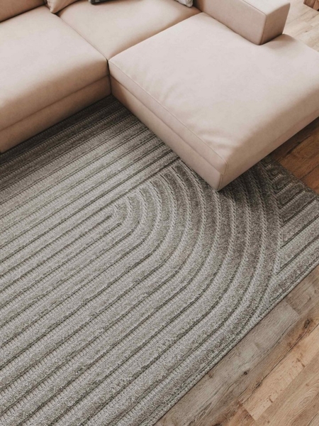 Interiyou Teppich Lecce, Rechteckig, Höhe: 11 mm, Wohnzimmerteppich, Skandinavisches Boho Muster, Kunstfaser, Modern Bild 2