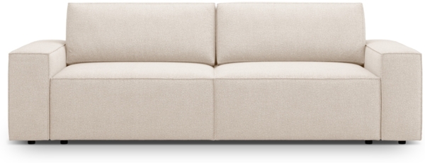 Micadoni Schlafsofa Jodie 3-Sitzer Boucle Beige Bild 1